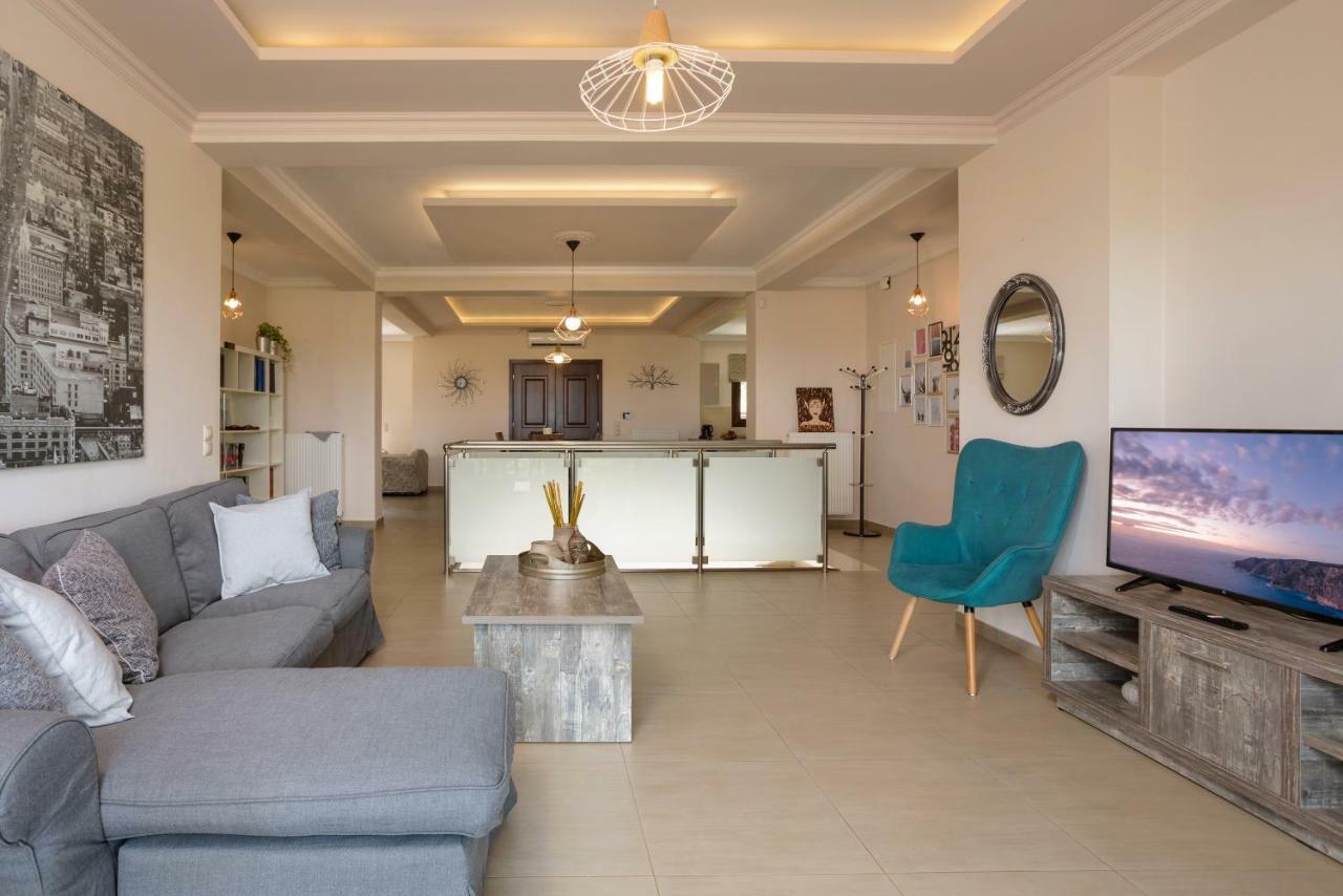 Villa Serenity Agia Marina  المظهر الخارجي الصورة